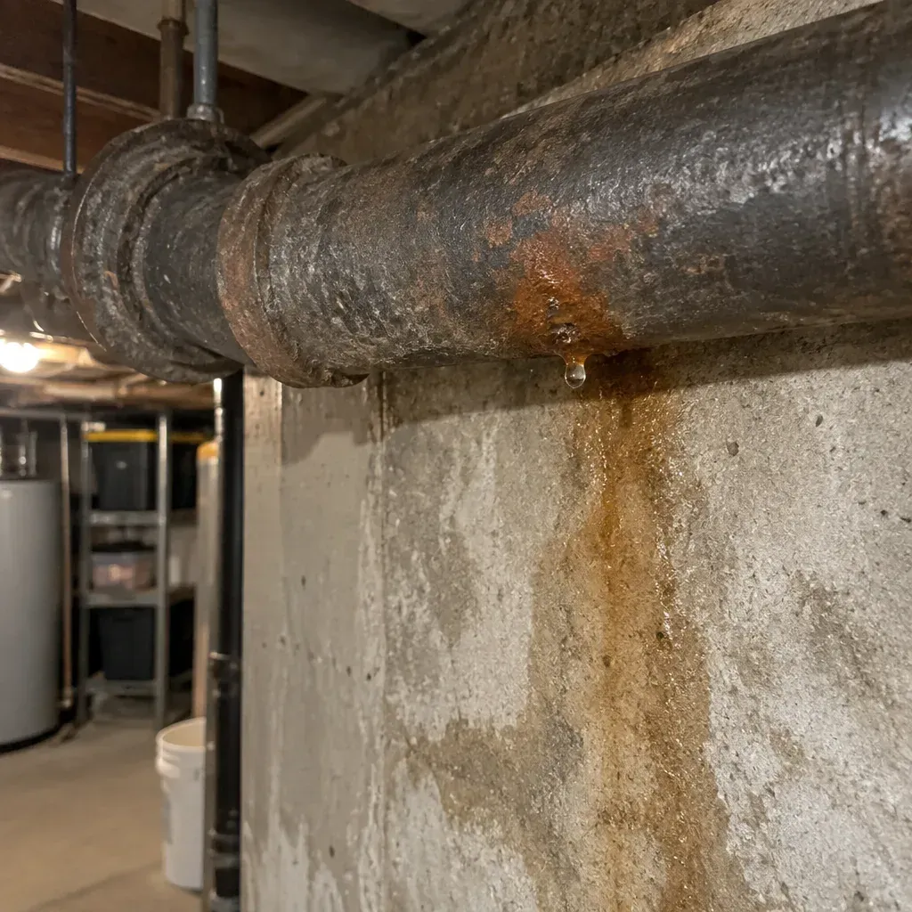 Corroded Pipe Burst Repair damaged pipe in Elgin, IL