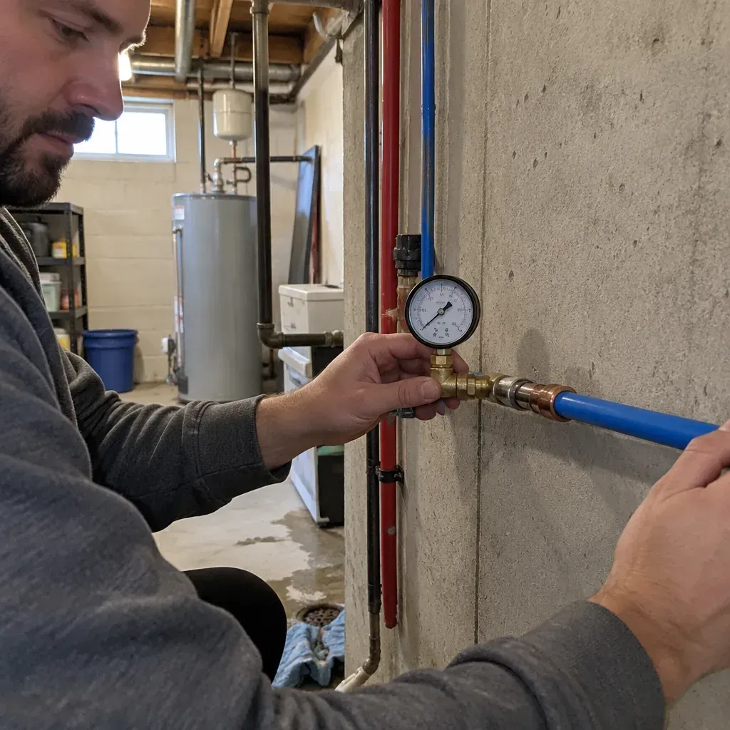 PEX Pipe Burst Repair damaged pipe in Elgin, IL