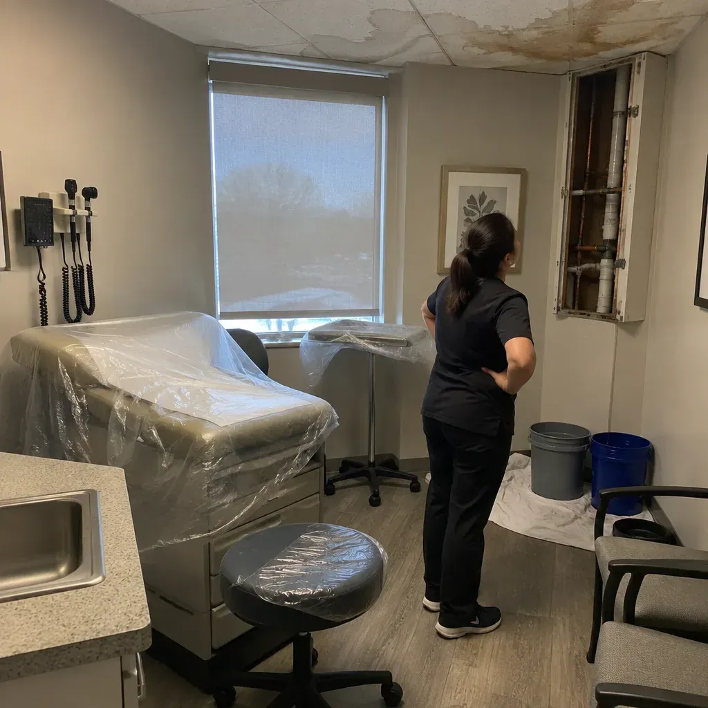 Office Burst Pipe Repair burst pipe repair in Elgin, IL
