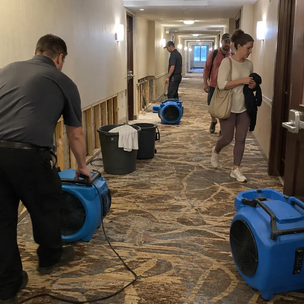 Hotel Burst Pipe Repair burst pipe repair in Elgin, IL